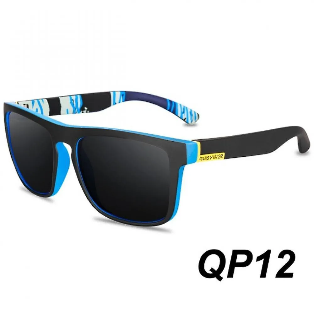 Blue black Polarized Glasses Men Women Camping Hiking