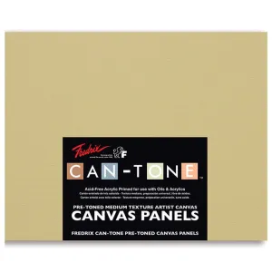 Cantone Canvas Panels Heather Green 9in x 12in Pack of 3