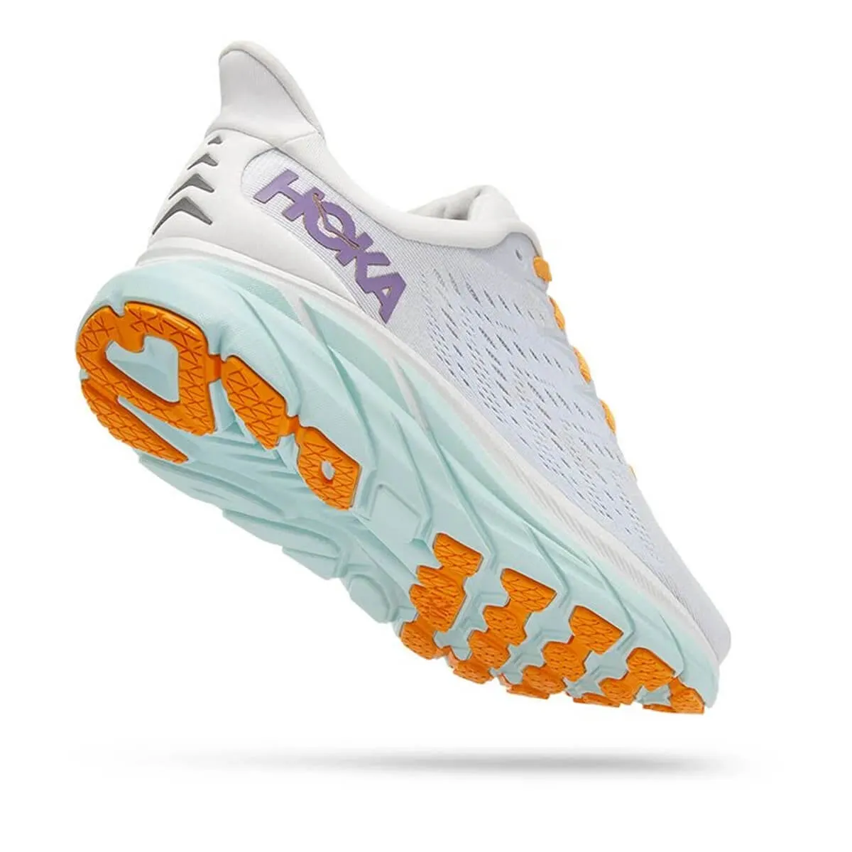 Hoka Clifton 8 Wide Womens | Blanc De Blanc / White