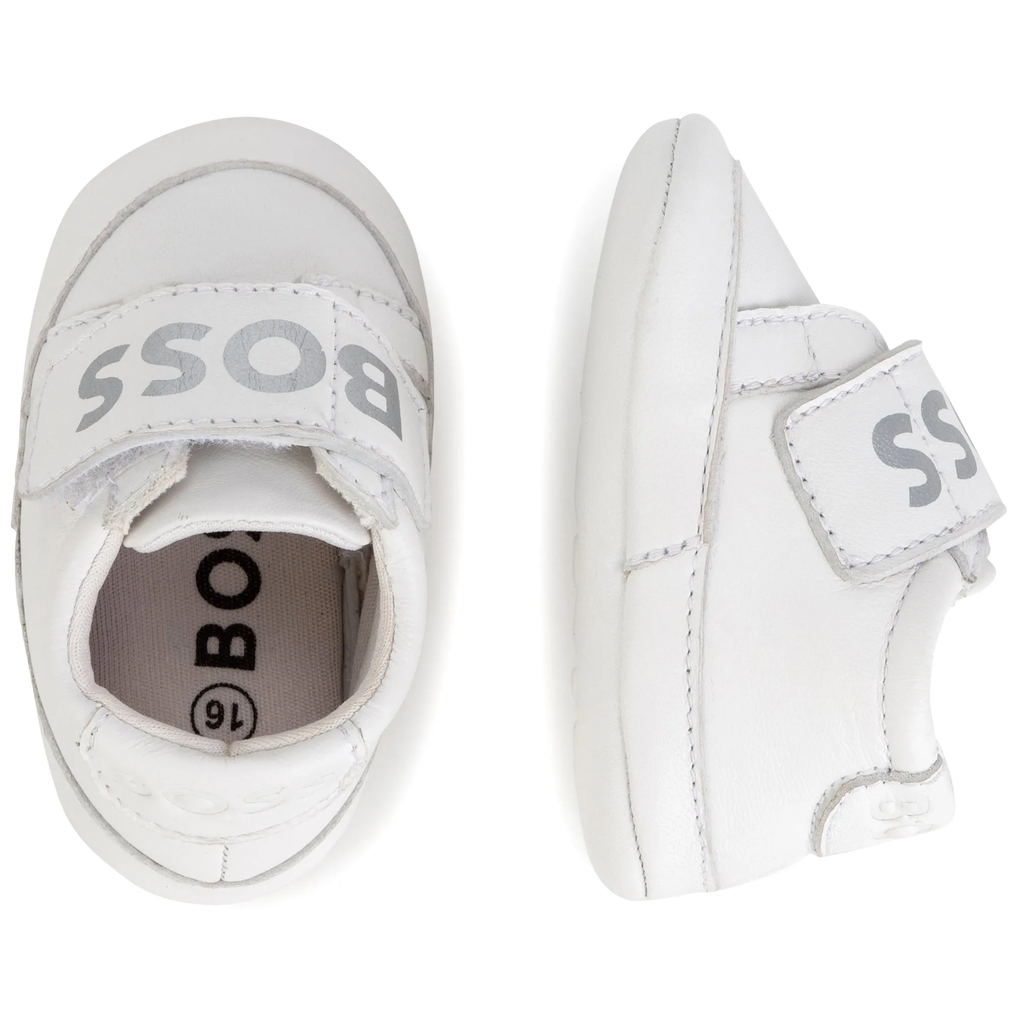 Hugo Boss Baby Unisex White Shoes