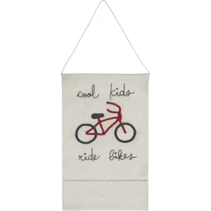 Lorena Canals Wall Pocket Hanging Cool Kids Ride Bikes