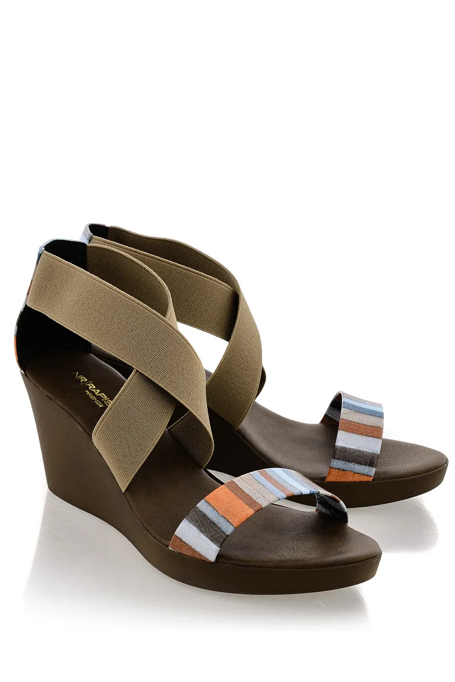 RAINBOW Brown Wedges