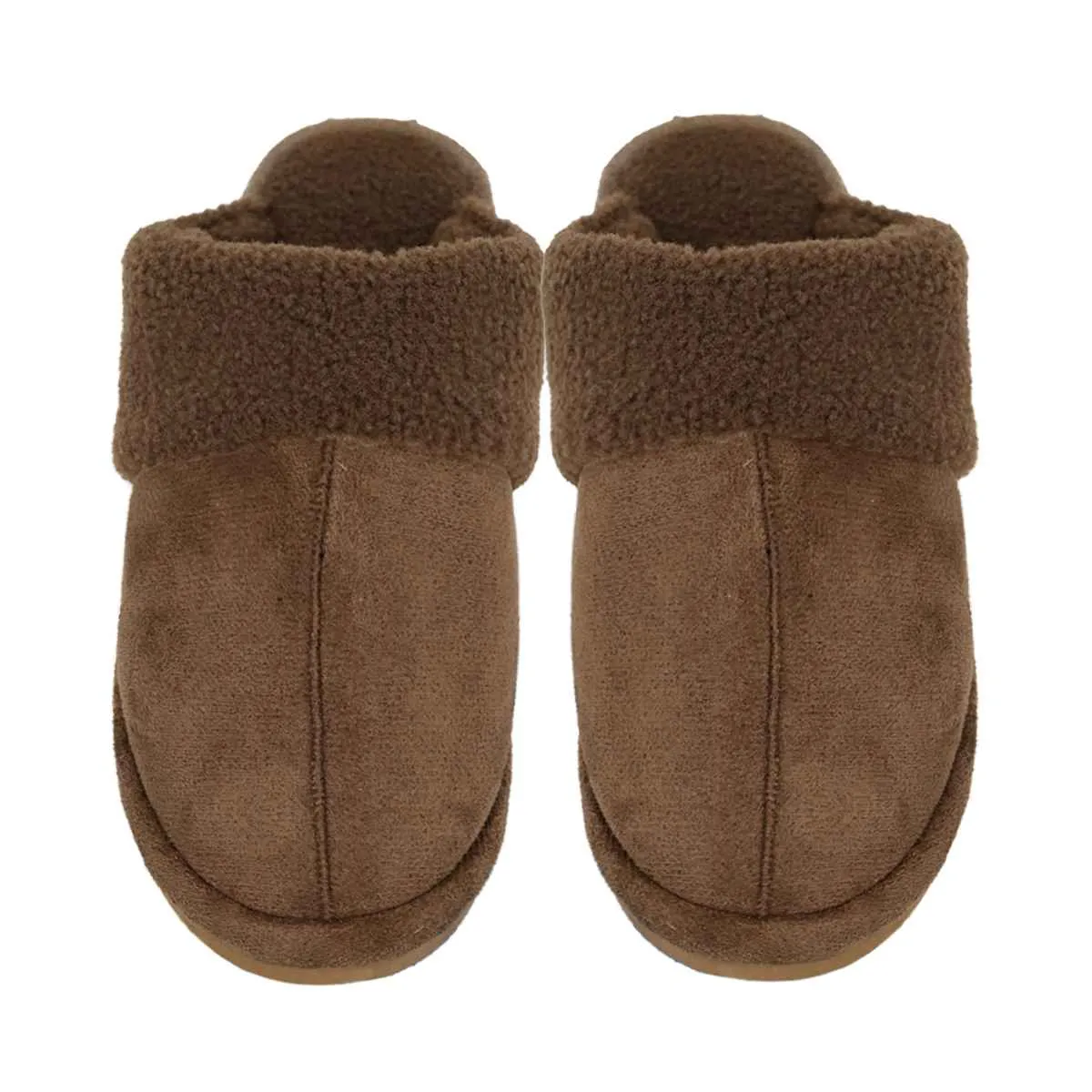 SPE0005 Suede Sherpa Slippers